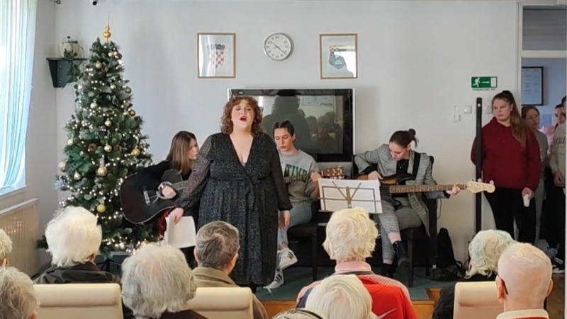 Posjet domu za starije Volosko