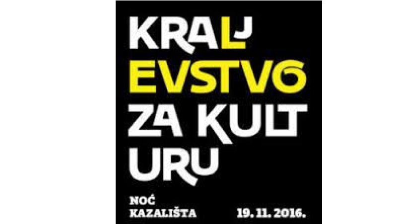 Noć kazališta 2016. u Kulturnom centru „Kalvarija“